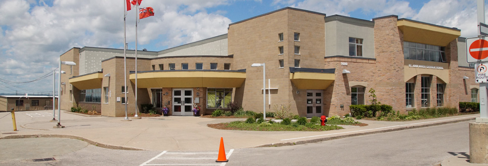 Exterior of the school